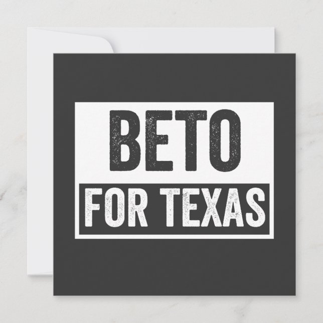 Convite beto FOR TEXAS (Frente)
