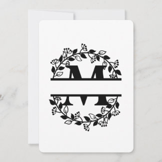 CONVITE BGSM BRAND NEW PERSONALISED M LETTER