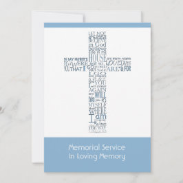 Convite Bíblias Versos do Serviço Memorial John 14 9