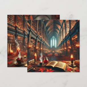 Convite Biblioteca Whimsigoth Automática Imprimível Scrapb