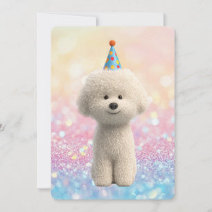 Convite Bichon Frise