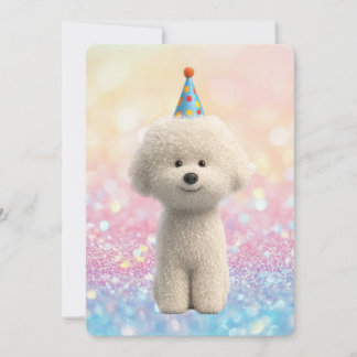 Convite Bichon Frise