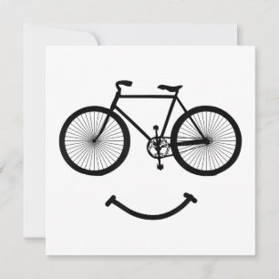 Convite Bicicleta e Andando de bicicleta de T-Shirt Blac