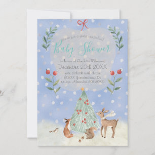 Convite Bicicletas De Maravilha De Inverno