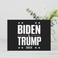 Biden Trump 2024 Divertida Eleição Presidencial VP