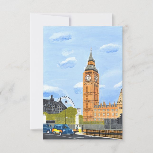 Convite Big Ben (Verso)