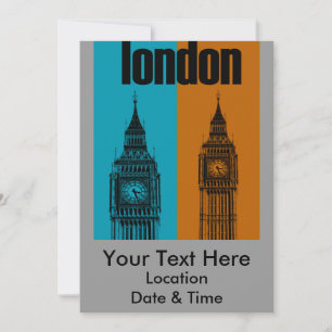 Convite Big Ben em Londres
