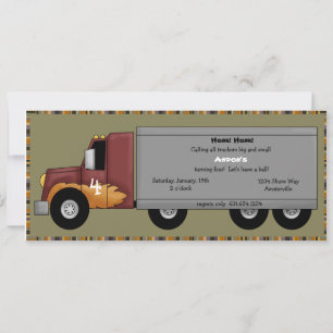 Convite Big Rig