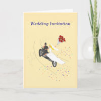 Biker Wedding Invitation