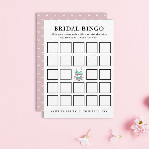 Convite Bingo de noiva Lingerie