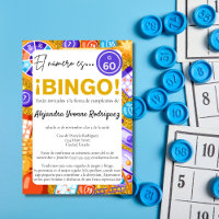 Bingo e Jogos Divertidos Espanhóis Aniversário de 