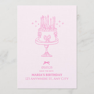 Convite Birthday Bash – Editable Celebration Invitation