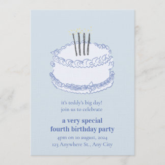 Convite Birthday Celebration – Editable Party Invitation T