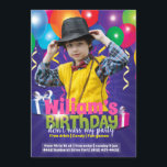 Convite Birthday Kids Party Flyer<br><div class="desc">Excelente voador para a próxima Festa de Crianças de Aniversário!</div>