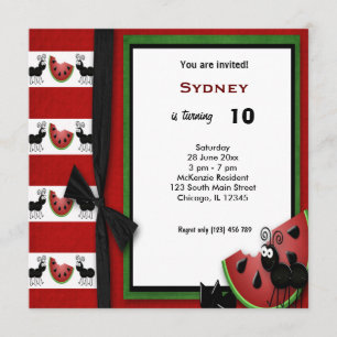 Convite Birthday Picnic