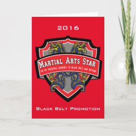 Convite Black Belt Promotion Invitation