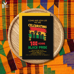 Convite BLACK HISTORY MONTH Centennial