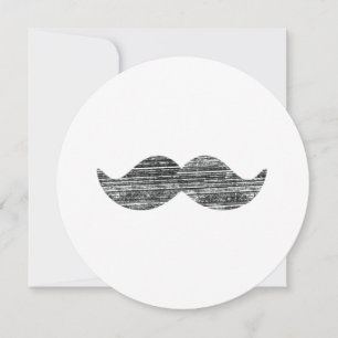 Convite Black Mustache