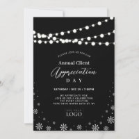 Black & White | Logotipo da Festa de Agradecimento