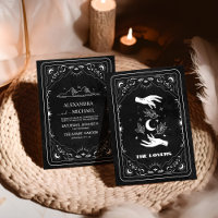 Black White Tarot O Casamento Dos Amantes