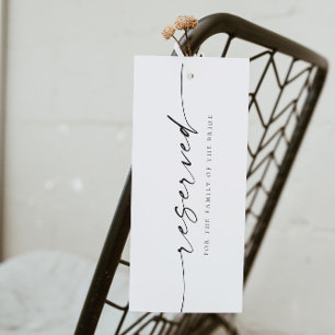 Convite BLAIR moderno Minimalista Casamento Reservado