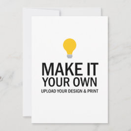 Convite Blank Business Invitation Template