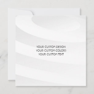 Convite BLANK Seu Design Personalizado - 