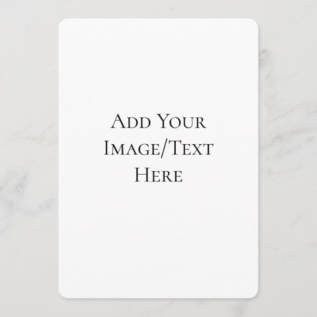 Convite Blank Wedding Templates | Elegant Customizable  (Frente)