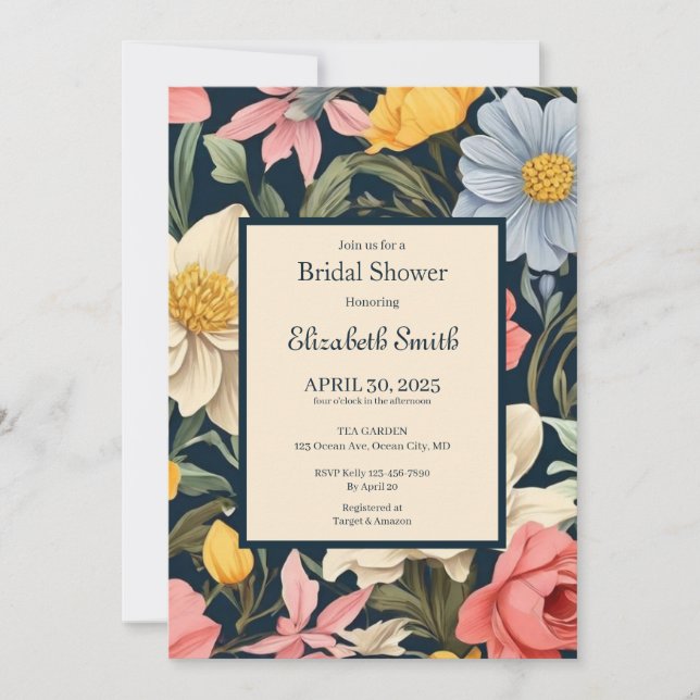 Convite Bliss Botânicas (Frente)