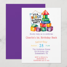 Blocos de Edifício na Bacia de Aniversário