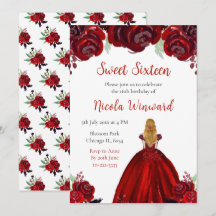 Blondres Princesa Red Floral Sweet Sessenta