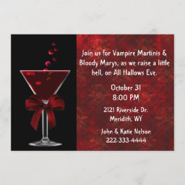 Convite Bloody Mary All Hallow Eve Party