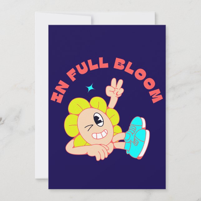 Convite Bloom & Bounce (Frente)