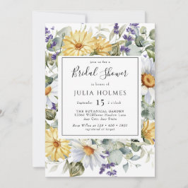 Convite Bloom Wildflower | Meadow Floral | CHÁ DE PANELA I