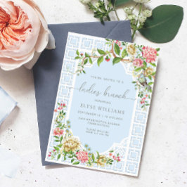 Convite Blue Chinoiserie Trianon Ladens Brunch