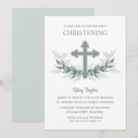 Blue Cross Greenering Christening