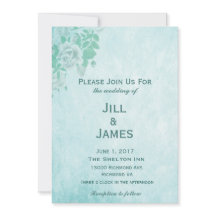 Blue Floral de Casamento