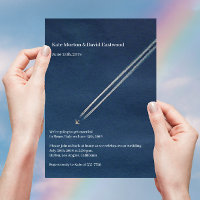 ©Blue High Altitude Airplane Casamento de Destino