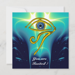 Convite BLUE TALISMAN, azul-marinho, azul-marinho