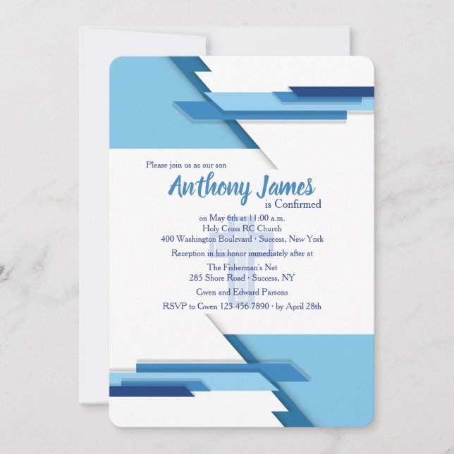 Convite Blues à Esquerda Direita (Frente)