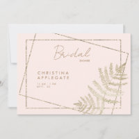 Blush de ambiente e Chá de panela Elegante Dourado