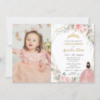 Blush Floral Princess Cincoañera 5 Foto de Anivers