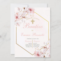 Blush Pink Baptism Girl