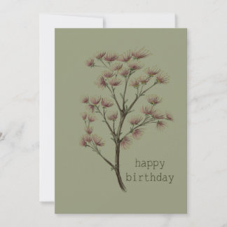 Convite Boas saudações de aniversário