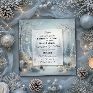 Convite Boatos de um Casamento no Solstício de Inverno