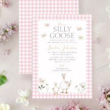 Bobo ganso com Chá de Arco rosa-rosa