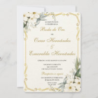 Boda de oro elegante