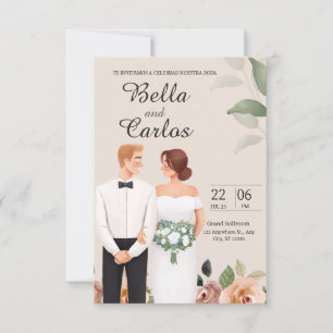 Convite Boda En Espanol