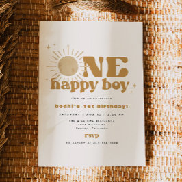 Convite BoDHI Um Feliz Rapaz Primeiro Viajar Em Torno Do S