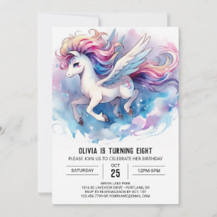 Convite Bohemian Editable Horse Birthday